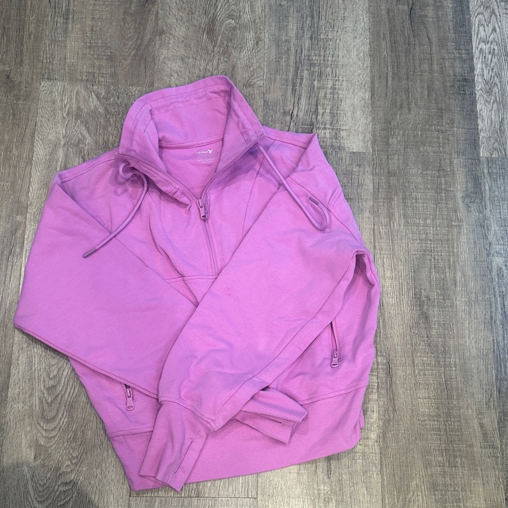 Old Navy Active Lavender Fleece Pullover